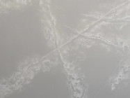 रसोई Calacatta सफेद क्वार्ट्ज पत्थर की पटिया बर्फ दरार पैटर्न NSF एसजीएस प्रमाणित