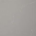 स्लैब लाइट ग्रे कैरारा चाकली व्हाइट वेन्स क्वार्ट्ज स्टोन बाथरूम के साथ