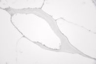सफेद कृत्रिम Calacatta क्वार्ट्ज स्टोन स्लैब NSF बेंचटॉप के लिए प्रमाणित