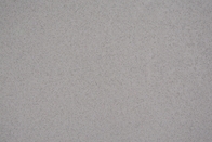 सजावटी फ़्लोरिंग टाइल के लिए 12 मिमी मोटाई ताजा ग्रे रंग कृत्रिम क्वार्ट्ज स्लैब