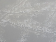 रसोई Calacatta सफेद क्वार्ट्ज पत्थर की पटिया बर्फ दरार पैटर्न NSF एसजीएस प्रमाणित