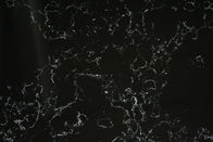 क्वार्ट्ज किचन वैनिटी टॉप के लिए 20 एमएम ब्लैक आर्टिफिशियल क्वार्ट्ज स्टोन